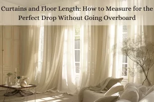 Read more about the article Curtains and Floor Length: How to Measure for the Perfect Drop Without Going Overboard