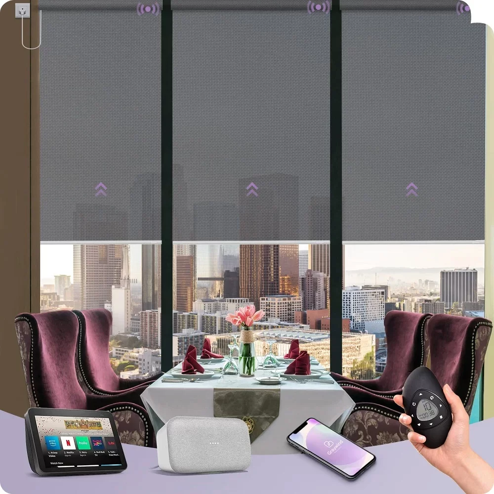 Commercial Motorized Outdoor Blinds