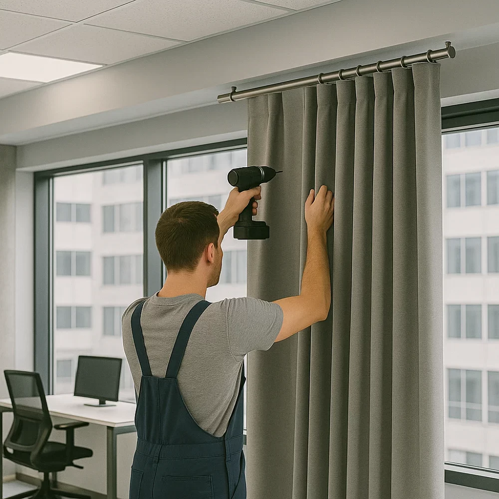 Curtain Installation [Commercial]