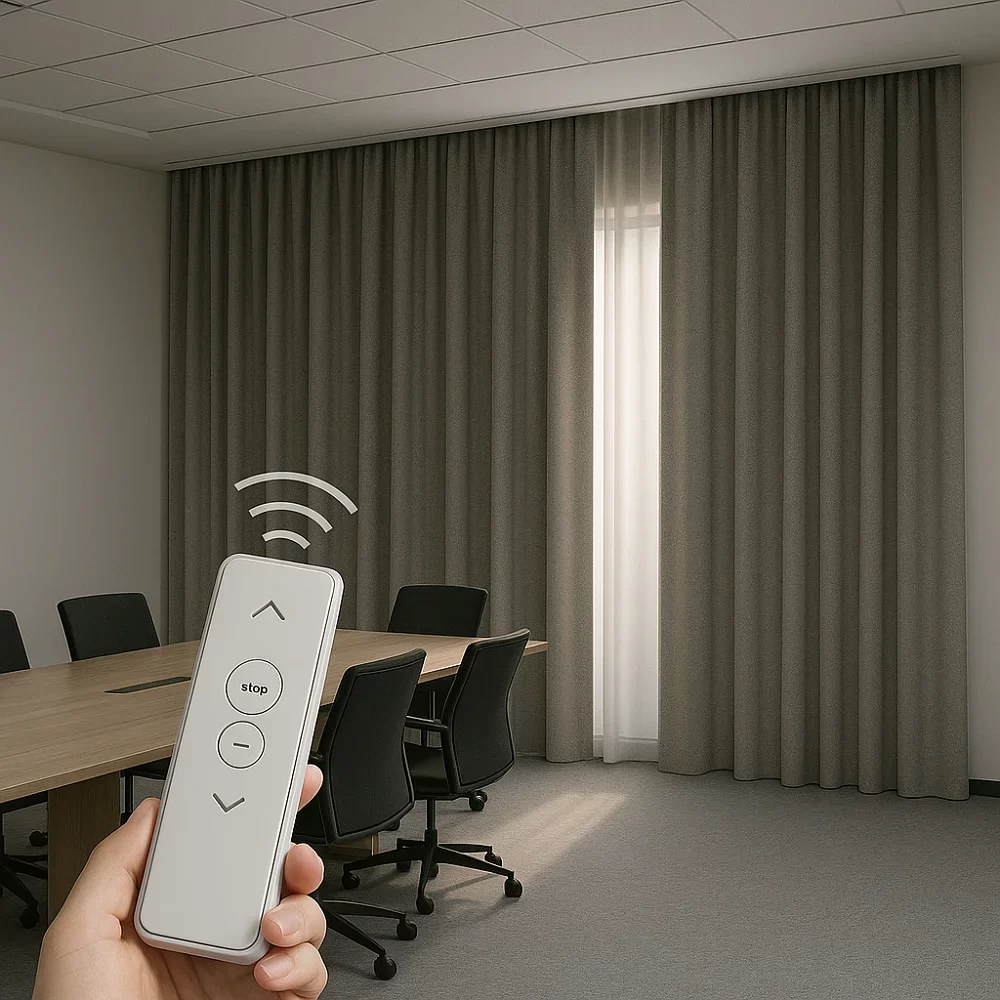 Motorized Curtains [Commercial]