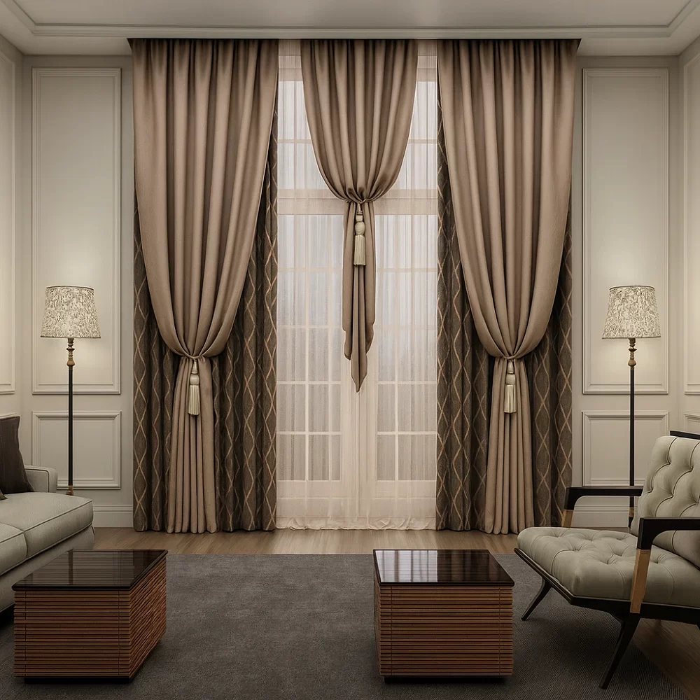 Silk Curtains for Residential